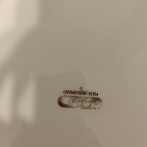 Arzberg Germany Hand Painted Floral Round Platter - Picture 4 of 4